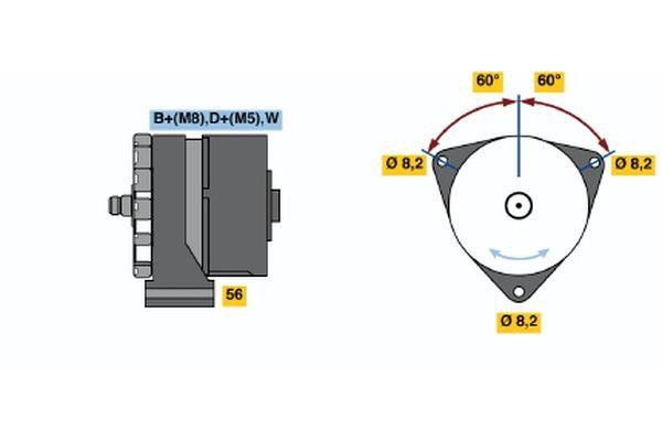 Generator Bosch 0 120 488 138