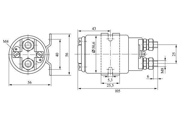 Relay Bosch 0 333 009 008