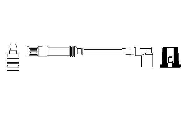 Bosch 0 356 912 902 Дріт високовольтний 0356912902: Приваблива ціна - Купити у Польщі на 2407.PL!