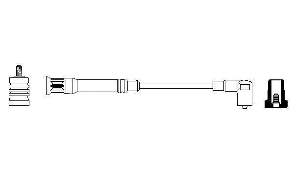 Bosch 0 356 912 937 Дріт високовольтний 0356912937: Приваблива ціна - Купити у Польщі на 2407.PL!