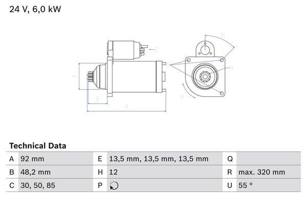 Bosch 0 986 025 900 Starter 0986025900: Buy near me at 2407.PL in Poland at an Affordable price!