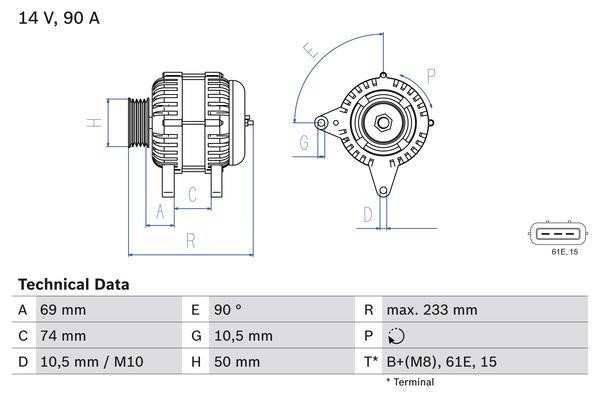 Buy Bosch 0 986 040 390 at a low price in Poland!