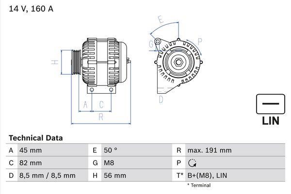 Купить Bosch 0 986 047 500 по низкой цене в Польше!