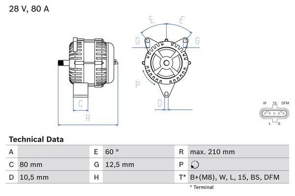 Купить Bosch 0 986 048 100 по низкой цене в Польше!