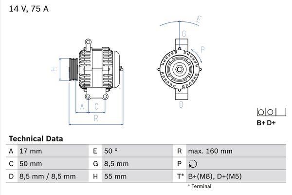 Купить Bosch 0 986 049 081 по низкой цене в Польше!