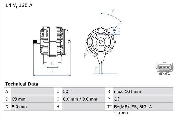 Купить Bosch 0 986 049 181 по низкой цене в Польше!