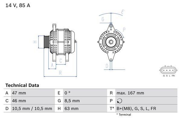Купить Bosch 0 986 080 480 по низкой цене в Польше!