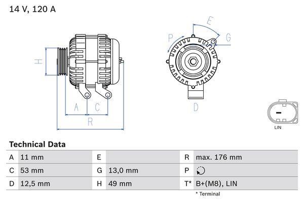 Купить Bosch 0 986 082 220 по низкой цене в Польше!