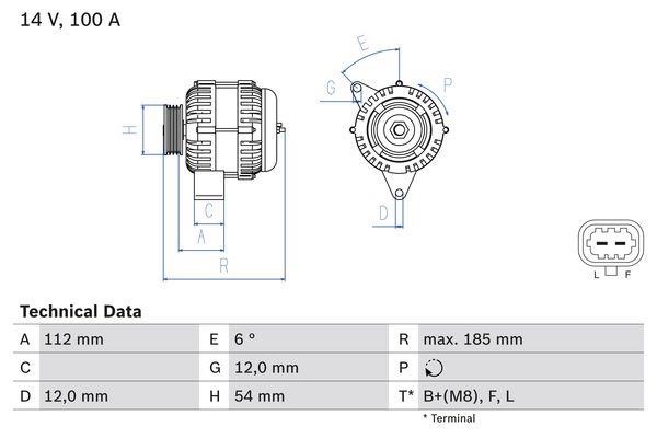 Купить Bosch 0 986 083 450 по низкой цене в Польше!