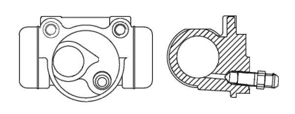 Bosch 0 986 475 616 Cylinder hamulcowy, kołowy 0986475616: Dobra cena w Polsce na 2407.PL - Kup Teraz!