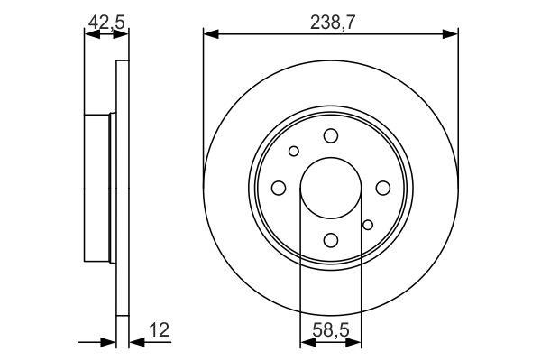 Купити Bosch 0 986 479 R61 за низькою ціною в Польщі!