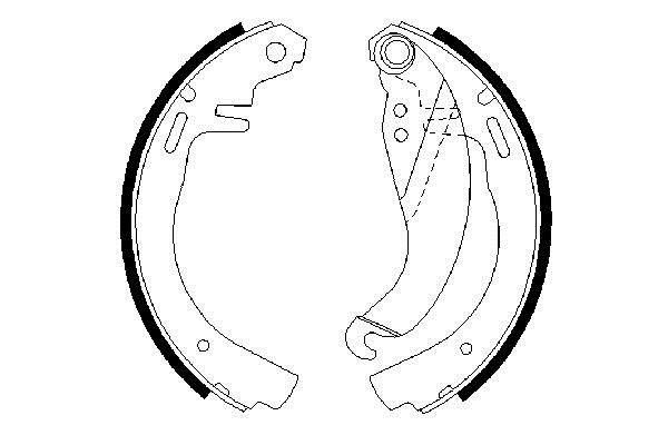 Bosch 0 986 487 068 Bremsbackensatz 0986487068: Kaufen Sie zu einem guten Preis in Polen bei 2407.PL!