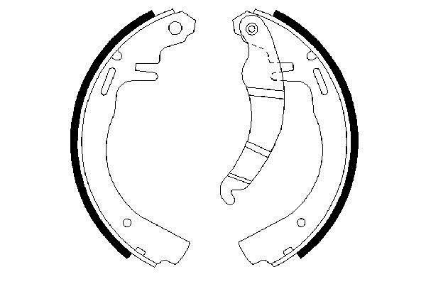 Bosch 0 986 487 069 Bremsbackensatz 0986487069: Kaufen Sie zu einem guten Preis in Polen bei 2407.PL!