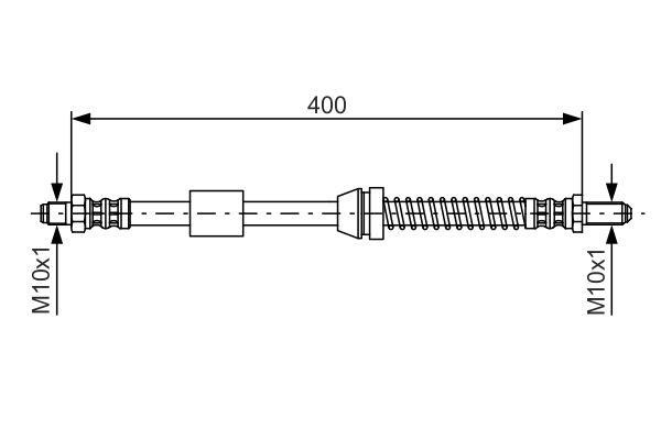 Bosch 1 987 476 441 Brake Hose 1987476441: Buy near me in Poland at 2407.PL - Good price!