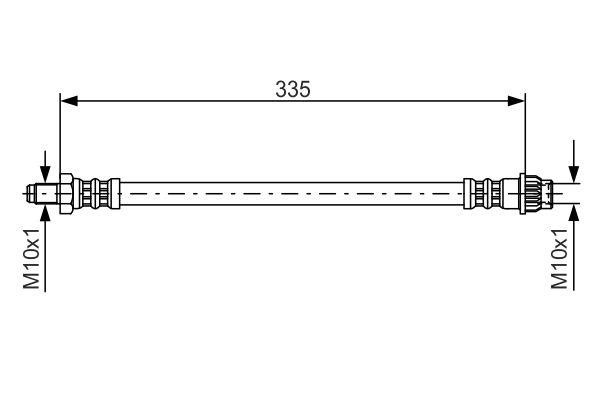 Bosch Bremsschlauch – Preis 313 PLN