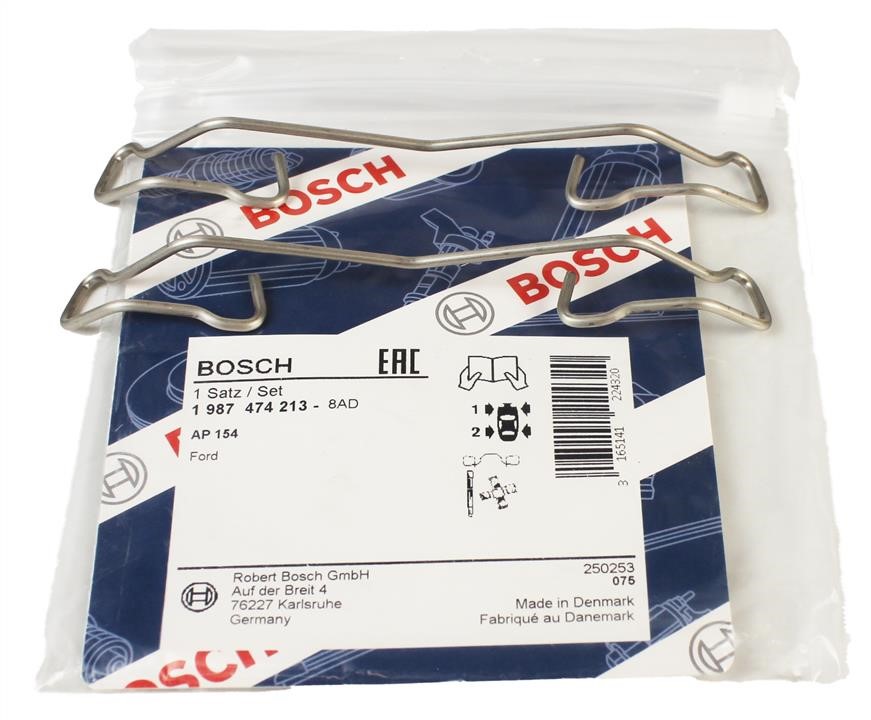 Brake pad fitting kit Bosch 1 987 474 213