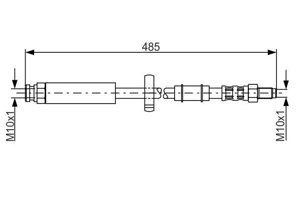 Bosch Bremsschlauch – Preis 253 PLN
