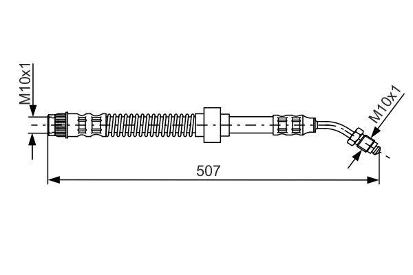 Bosch Bremsschlauch – Preis 400 PLN
