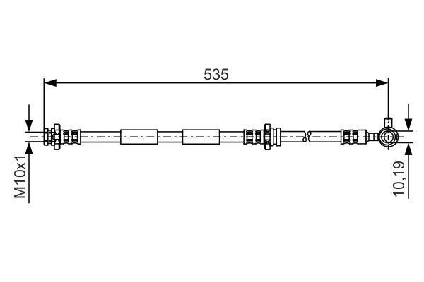 Bosch 1 987 481 312 Bremsschlauch 1987481312: Kaufen Sie zu einem guten Preis in Polen bei 2407.PL!