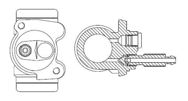 Bosch F 026 002 362 Цилиндр тормозной, колесный F026002362: Отличная цена - Купить в Польше на 2407.PL!