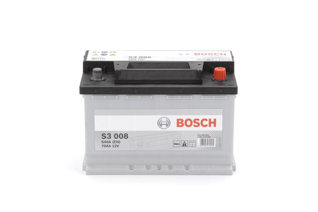 Аккумулятор Bosch 12В 70Ач 640А(EN) R+ Bosch 0 092 S30 080