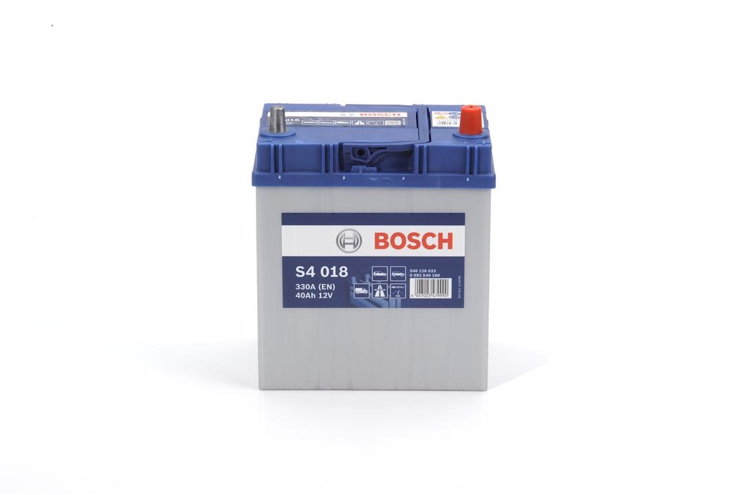 Акумулятор Bosch 12В 40Ач 330А(EN) R+ Bosch 0 092 S40 180