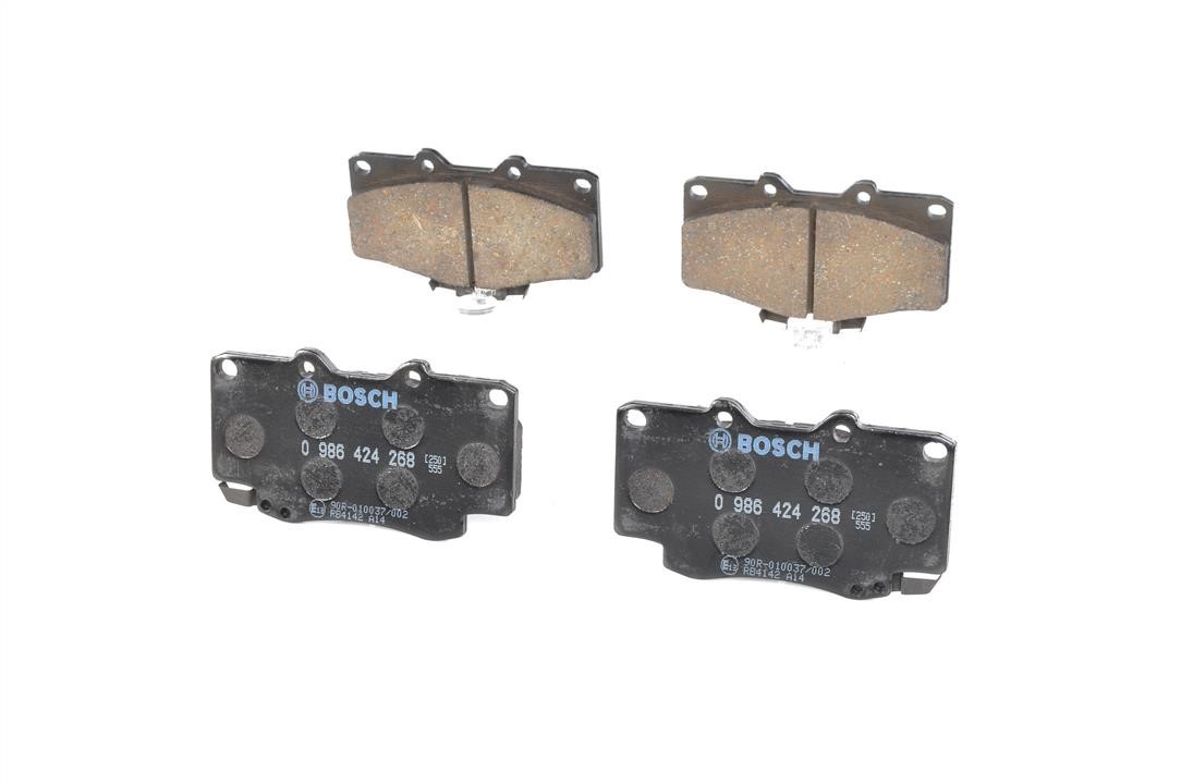 Brake Pad Set, disc brake Bosch 0 986 424 268