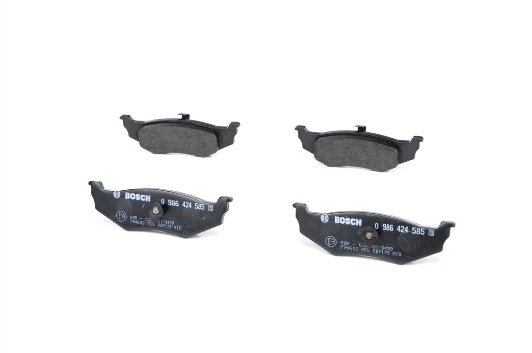 Bosch Brake Pad Set, disc brake – price 123 PLN