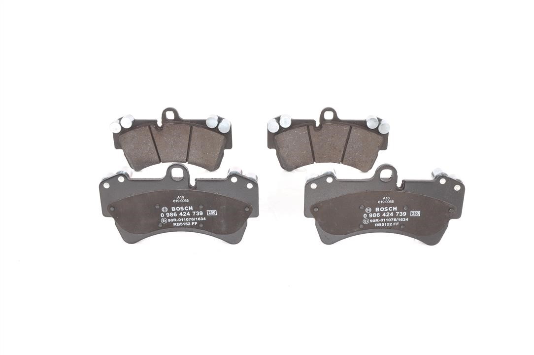 Bosch Brake Pad Set, disc brake – price 278 PLN