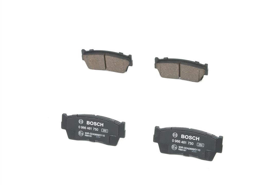 Brake Pad Set, disc brake Bosch 0 986 461 750