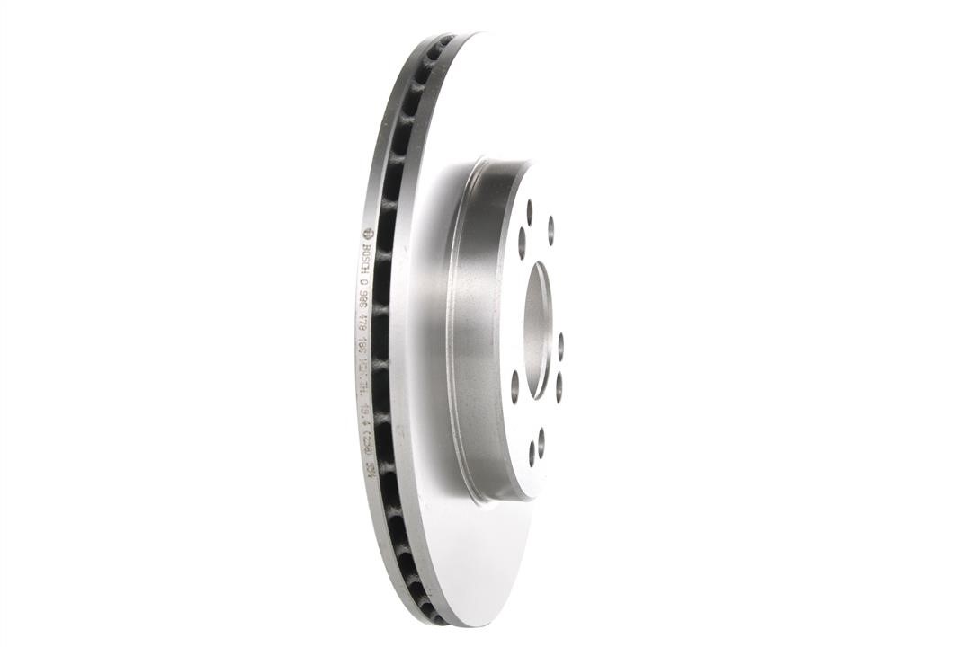 Front vented brake disc Bosch 0 986 478 186