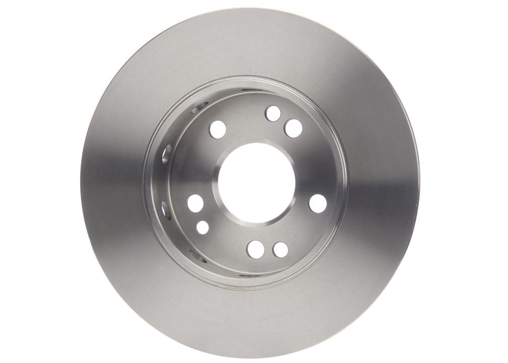 Unventilated front brake disc Bosch 0 986 478 187