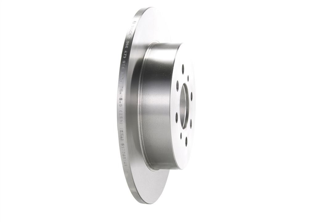 Bosch Тормозной диск задний невентилируемый – цена 95 PLN