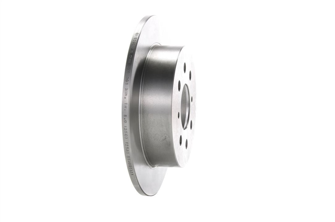 Bosch Rear brake disc, non-ventilated – price 103 PLN