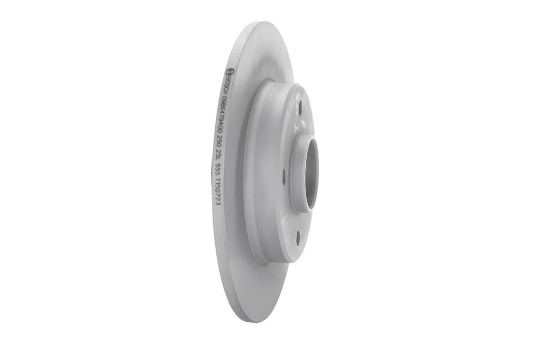 Bosch Rear brake disc, non-ventilated – price 382 PLN