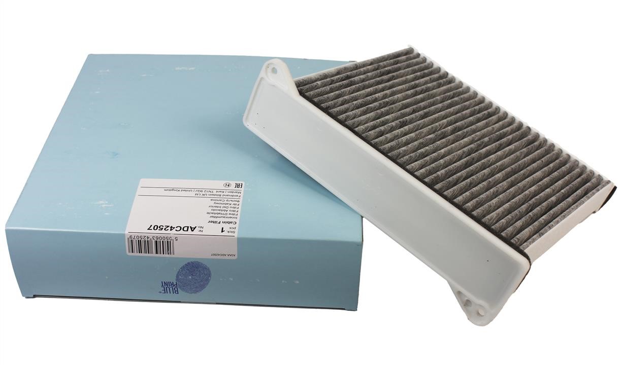 Innenraumfilter mit Aktivkohle Blue Print ADC42507