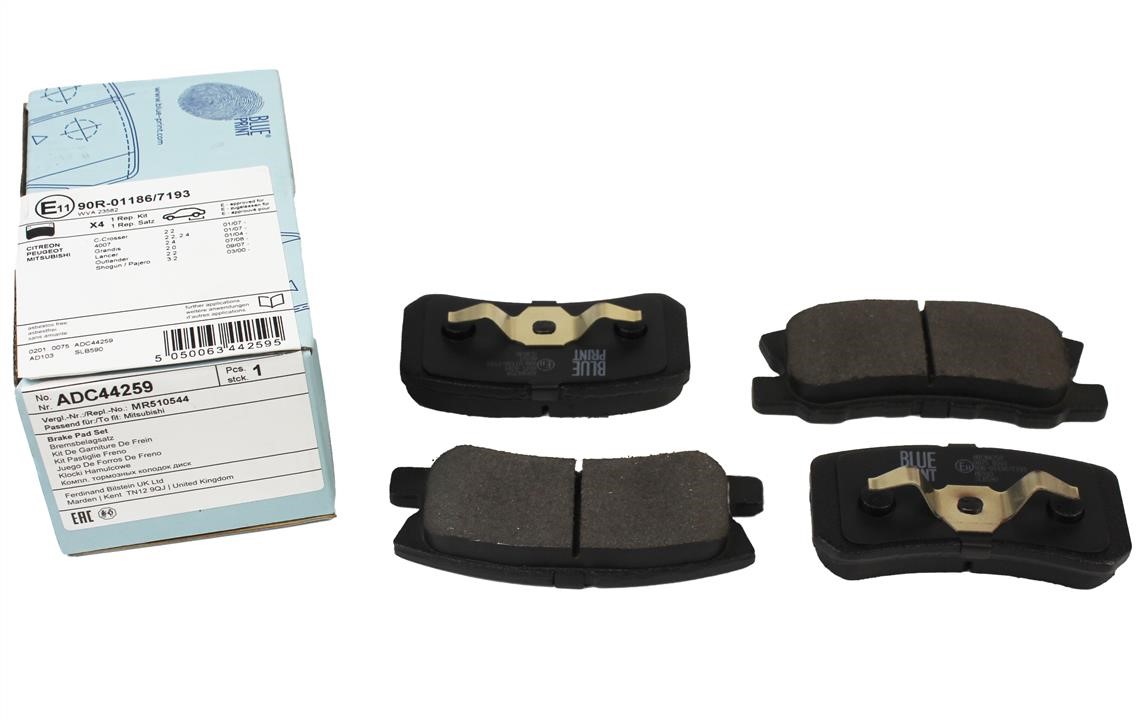 Bremsbelagsatz Blue Print ADC44259