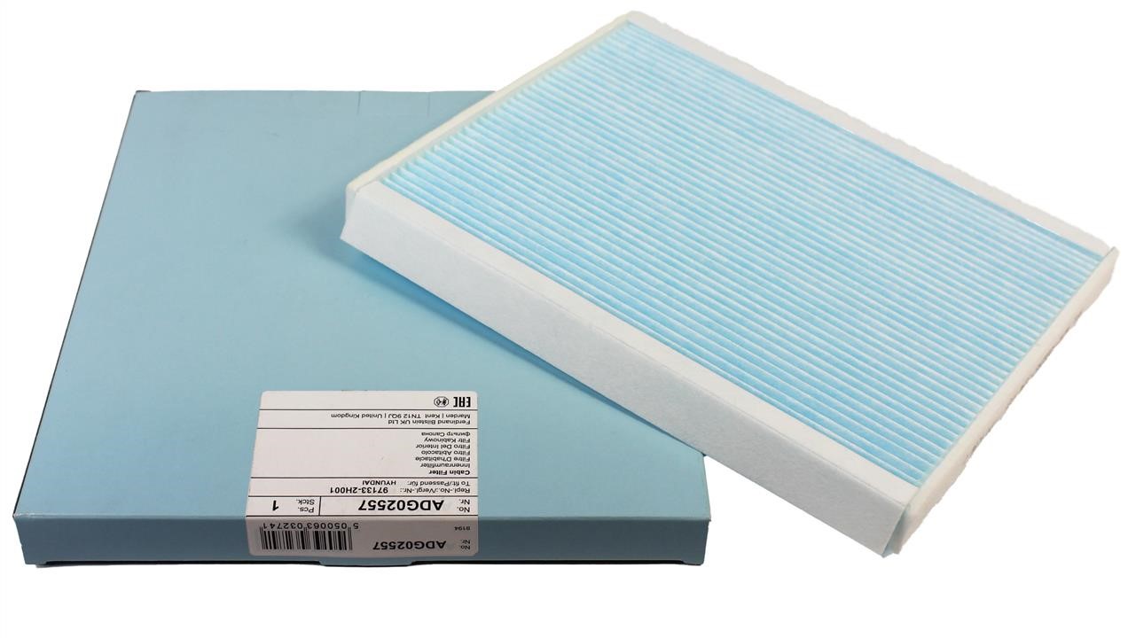 Cabin filter Blue Print ADG02557