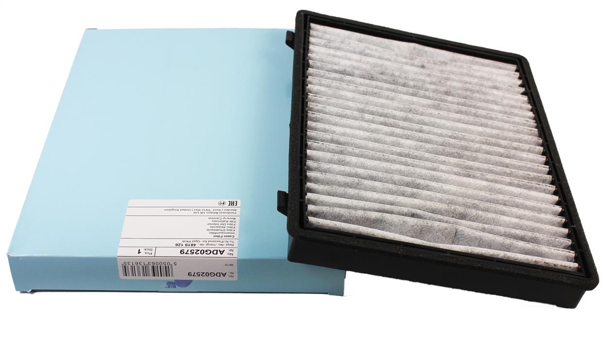 Cabin filter with activated carbon Blue Print ADG02579
