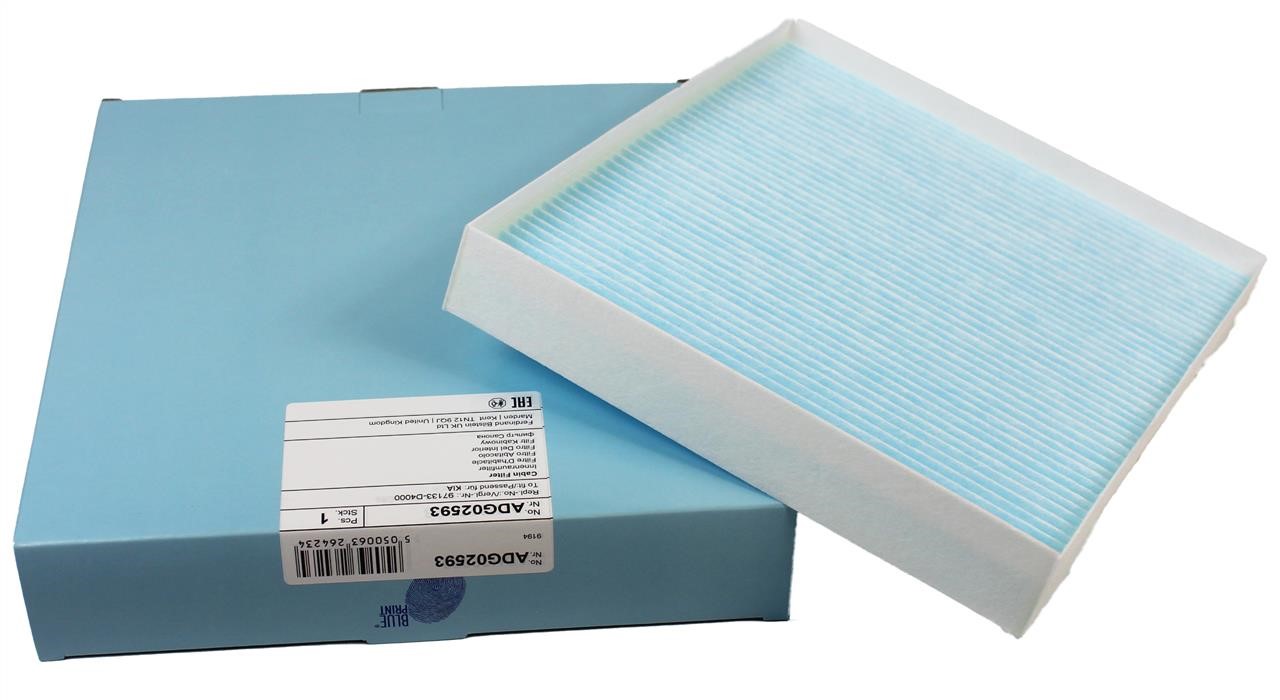 Filtr kabinowy Blue Print ADG02593