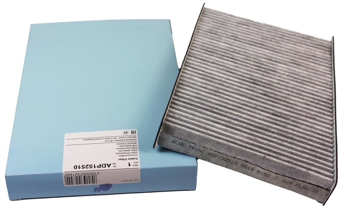Innenraumfilter mit Aktivkohle Blue Print ADP152510