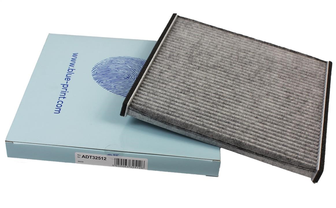 Cabin filter with activated carbon Blue Print ADT32512