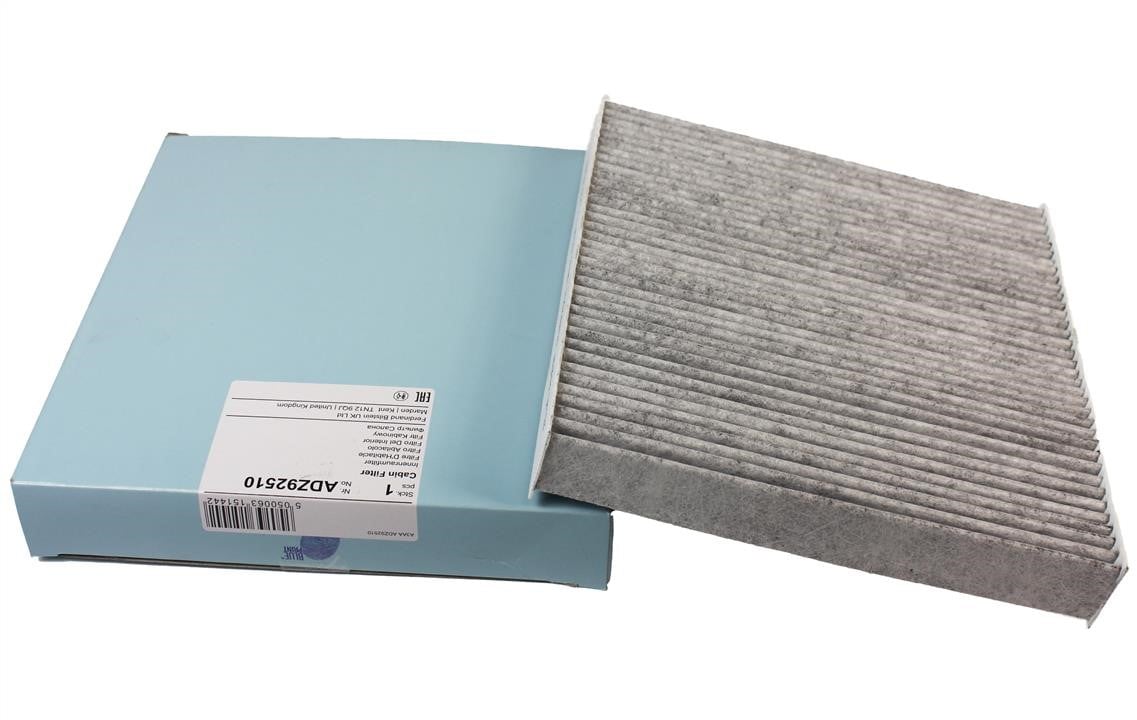 Innenraumfilter mit Aktivkohle Blue Print ADZ92510