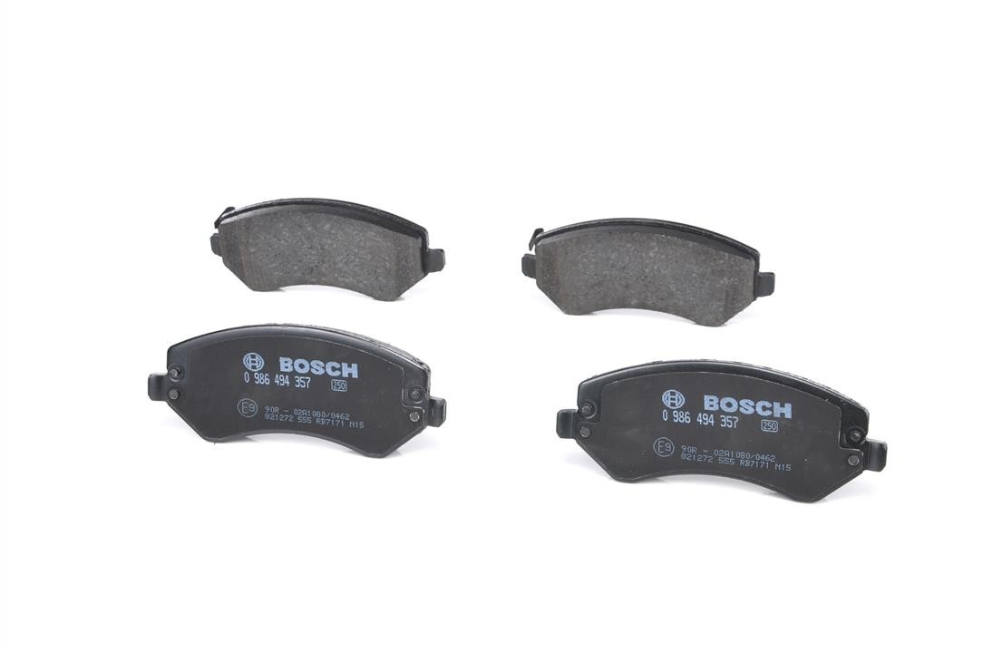 Bremsbelagsatz Bosch 0 986 494 357