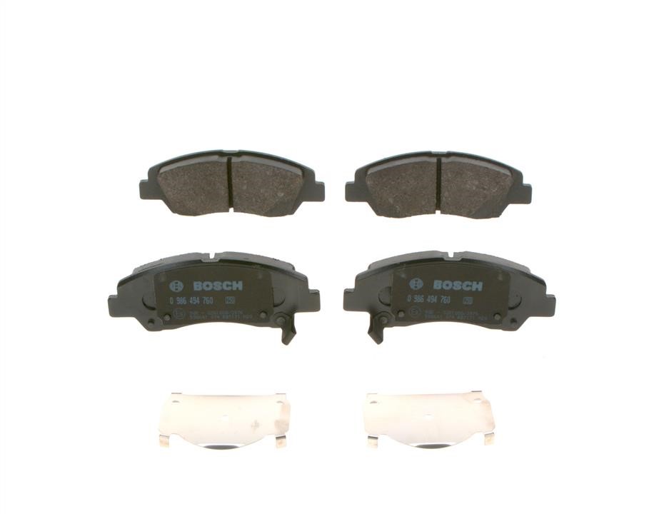 Bosch Brake pad set – price 154 PLN