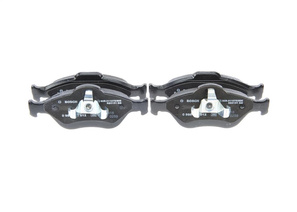 Bosch Brake Pad Set, disc brake – price