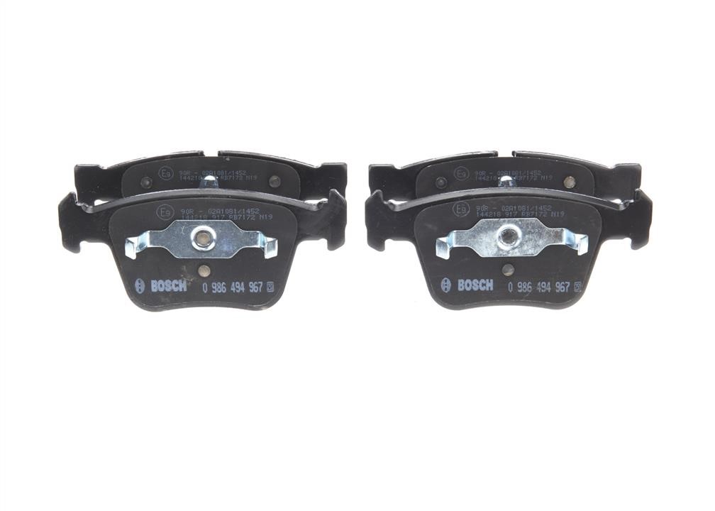 Bosch Brake pad set – price 1827 PLN