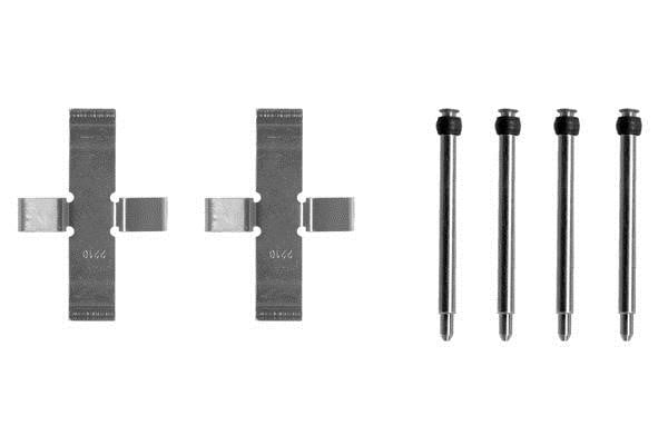 1987474128 Bosch Brake pad fitting kit