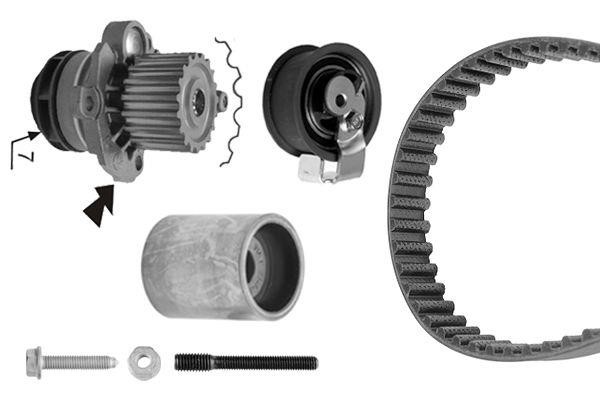 1987946416 Bosch TIMING BELT KIT WITH WATER PUMP