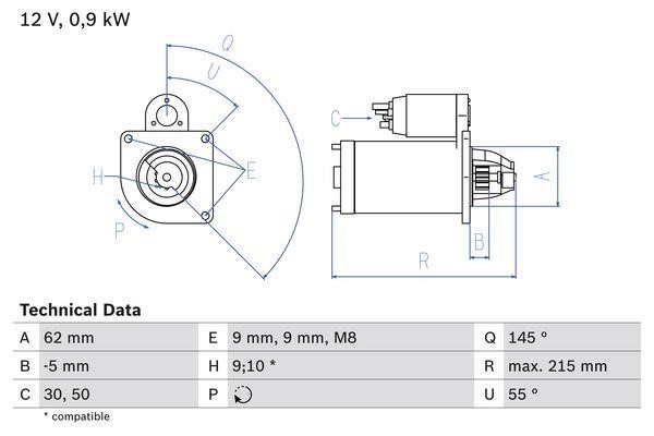 Купить Bosch 0 986 013 850 по низкой цене в Польше!
